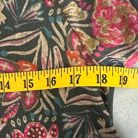 NATURAL LIFE Lottie Sweater Knit Floral Maxi Dress Women’s M Boho Colorful - Picture 8 of 10